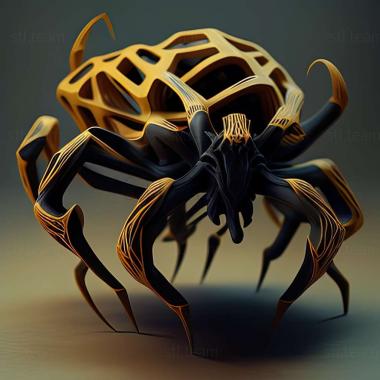 3D model Ixodes steini (STL)